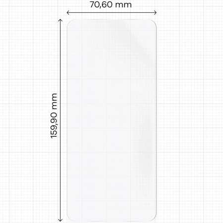 Folia hydrożelowa na ekran Bizon Glass Hydrogel do Realme C53 / Note 50, 2 sztuki