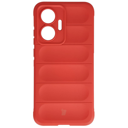 Pancerne etui Bizon Case Tur do Xiaomi POCO F7, czerwone
