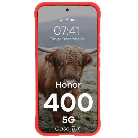 Pancerne etui Bizon Case Tur do Honor 400, czerwone