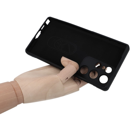 Pancerne etui Bizon Case Tur do Galaxy S23 Ultra, czarne