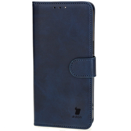 Etui z klapką Bizon Case Pocket do iPhone 15 Pro Max, granatowe
