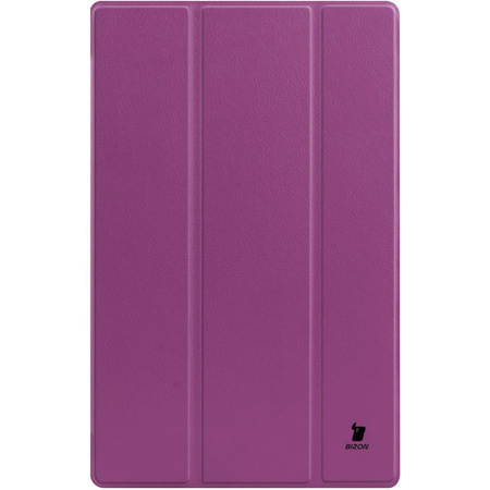 Etui Bizon Case Tab Croc do Lenovo Tab M10 Gen 2, ciemnofioletowe