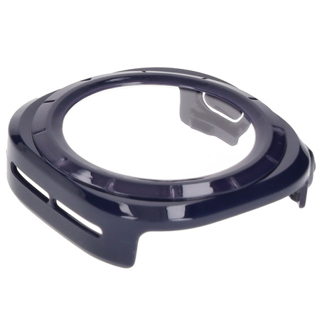 Etui ze szkłem do zegarka Bizon Case+Glass Watch do Galaxy Watch Ultra 2 / 1, niebieskie