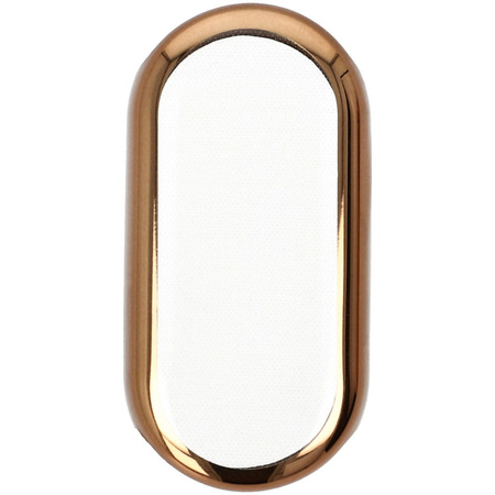 Etui Bizon Case Watch Felipe do Xiaomi Mi Smart Band 8, różowozłote