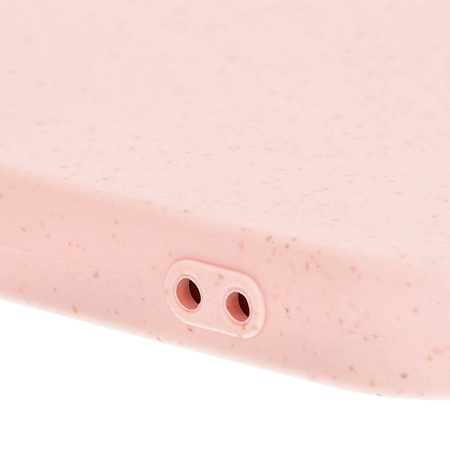 Ekologiczne etui Bizon Bio-Case do iPhone 13 Pro, różowe