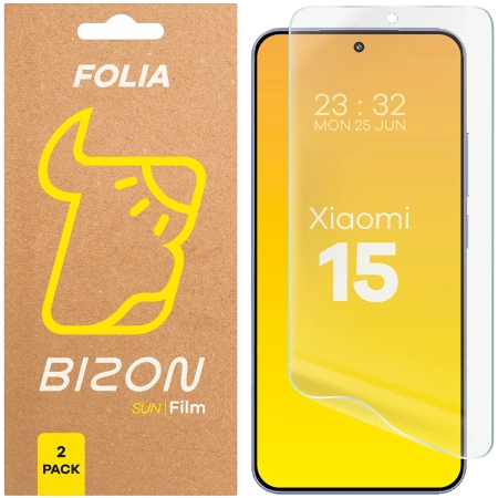 Folia matowa Bizon Glass Hydrogel Sun do Motorola Moto G75 5G, 2 sztuki