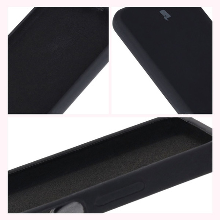 Silikonowe etui Bizon Soft Case do Oppo A60 4G, czarne