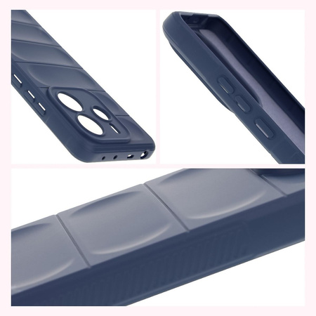 Pancerne etui Bizon Case Tur do Xiaomi Redmi Note 14 5G, granatowe