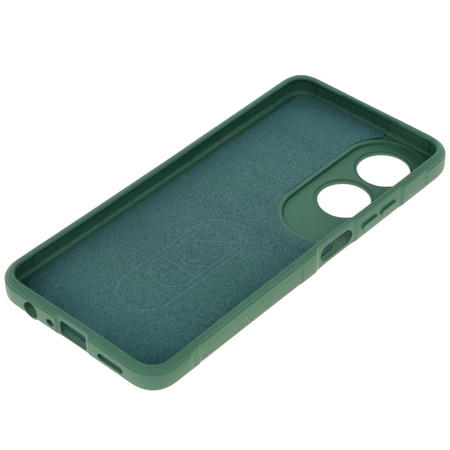 Pancerne etui Bizon Case Tur do Oppo A60 4G, ciemnozielone