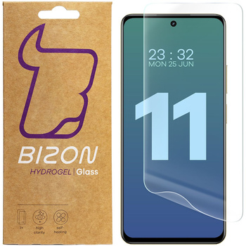 Folia hydrożelowa na ekran Bizon Glass Hydrogel Front do Realme 11 5G, 2 sztuki