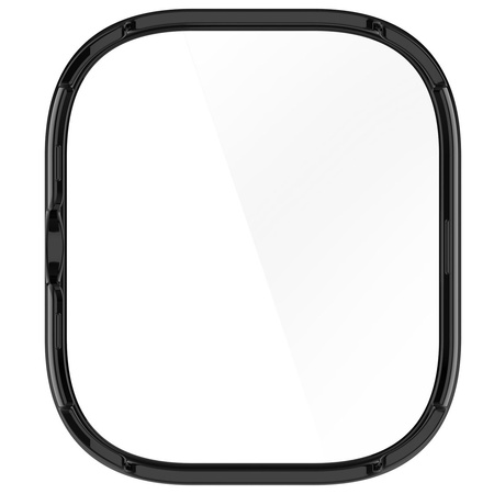 Etui ze szkłem do zegarka Bizon Case Watch Adamo do Xiaomi Redmi Watch 5, czarne