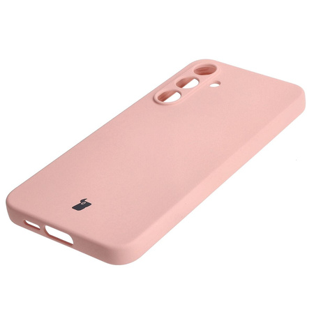 Etui Bizon Case Silicone do Galaxy A55 5G, jasnoróżowe