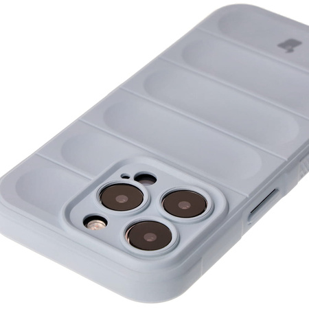 Pancerne etui Bizon Case Tur do iPhone 15 Pro, jasnoniebieskie