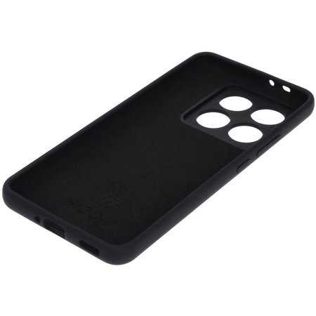 Silikonowe etui Bizon Soft Case do Xiaomi 14T Pro, czarne