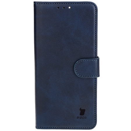 Etui z klapką Bizon Case Pocket do iPhone 15 Pro Max, granatowe
