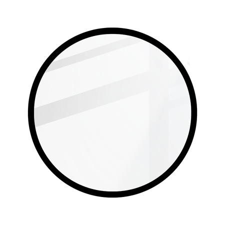 Szkło hybrydowe Bizon Glass Watch Edge Hybrid dla Huawei Watch Ultimate, czarne