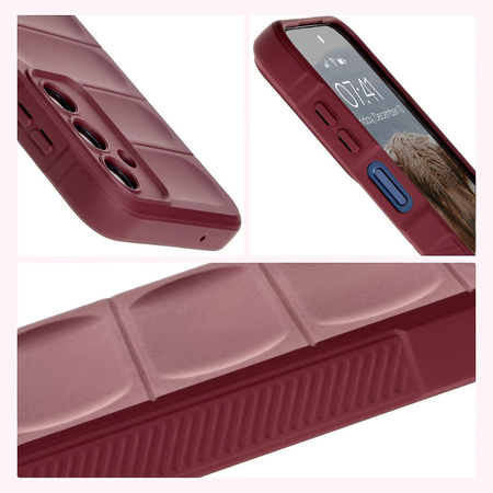 Pancerne etui Bizon Case Tur do Galaxy M35 5G, ciemnofioletowe