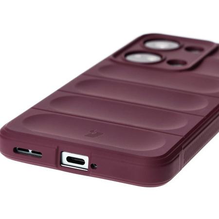 Pancerne etui Bizon Case Tur do OnePlus Nord 3, burgundowe