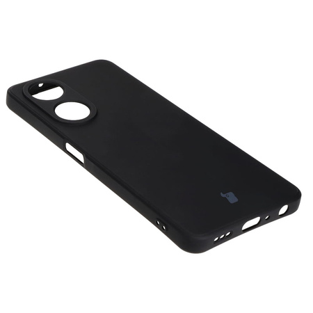 Etui Bizon Case Silicone Sq do Oppo A98 5G, czarne