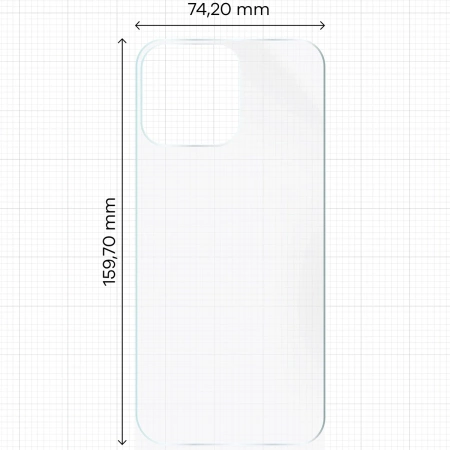 Folia hydrożelowa na tył Bizon Glass Hydrogel Back do iPhone 16 Pro Max, 1 sztuka