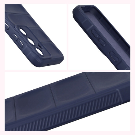 Pancerne etui Bizon Case Tur do Galaxy S25 FE, granatowe