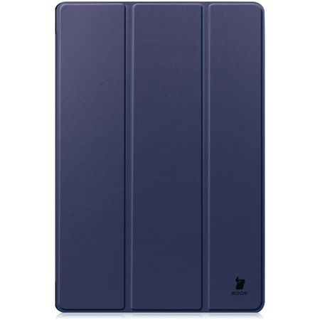 Etui Bizon Case Tab Croc do Galaxy Tab S8 Plus / S7 Plus, granatowe