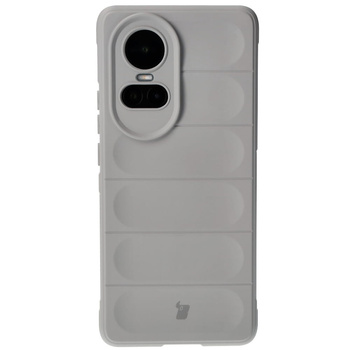 Pancerne etui Bizon Case Tur do Oppo Reno10 5G, jasnoszare