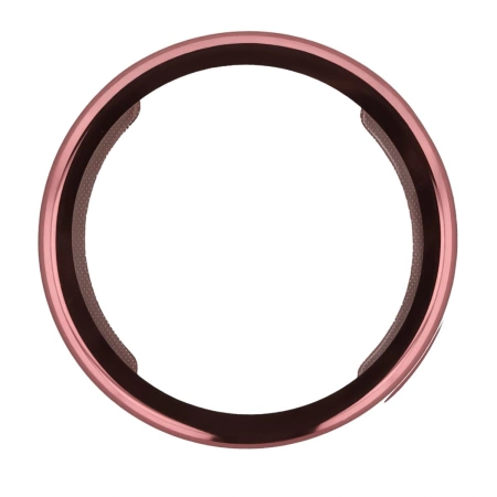 Etui z osłoną ekranu Bizon Case Watch Felipe do Xiaomi Watch S4 41 mm, różowe