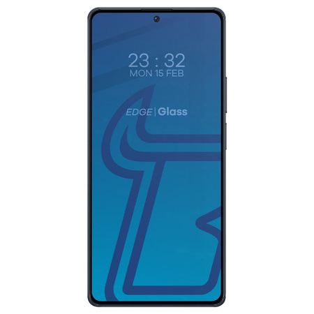 Szkło hartowane Bizon Glass Edge 2 do POCO F5, czarne