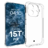 Elastyczne etui + 2x szkło hartowane Bizon Case Clear Pack do Xiaomi 15T Pro