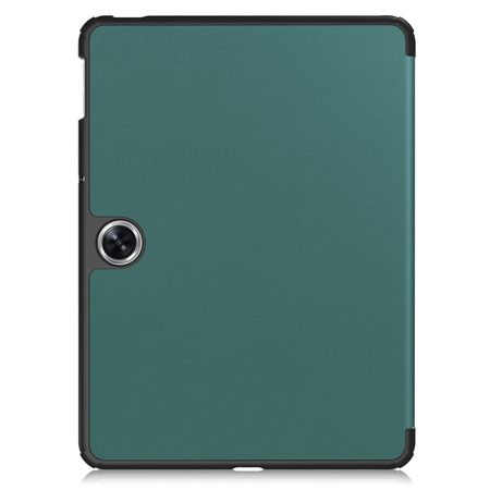 Etui Bizon Case Tab Croc do Oppo Pad Neo, ciemnozielone