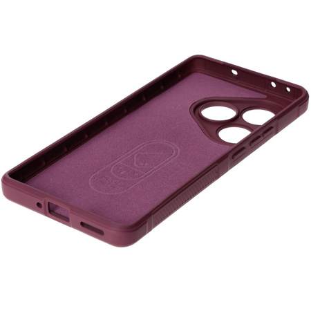Pancerne etui Bizon Case Tur do Realme GT 6 / GT 6T / GT Neo 6 / GT Neo 6 SE, ciemnofioletowe