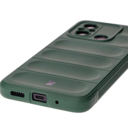 Pancerne etui Bizon Case Tur do Xiaomi Redmi 12C, ciemnozielone