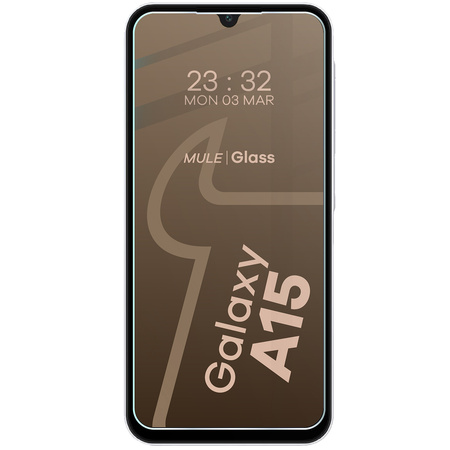 Elastyczne szkło hybrydowe Bizon Glass Mule do Galaxy A15 4G/5G