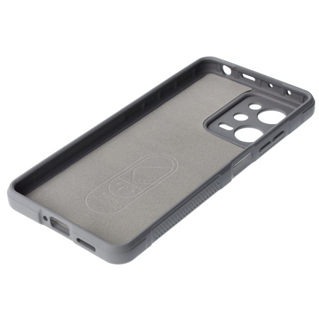 Pancerne etui Bizon Case Tur do Xiaomi Redmi Note 12 Pro 5G / Poco X5 Pro, jasnoszare