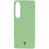 Etui Bizon Case Silicone do Sony Xperia 1 IV, jasnozielone