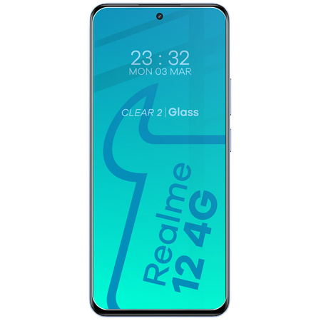 Szkło hartowane Bizon Glass Clear 2 do Realme 12 4G