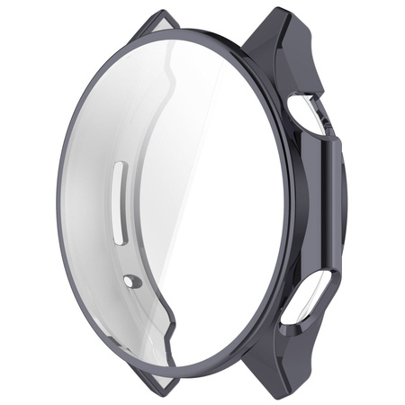 Etui z osłoną ekranu Bizon Case Watch Felipe do OnePlus Watch 3 / Oppo Watch X2, szare