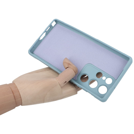 Pancerne etui Bizon Case Tur do Galaxy S23 Ultra, jasnoniebieskie