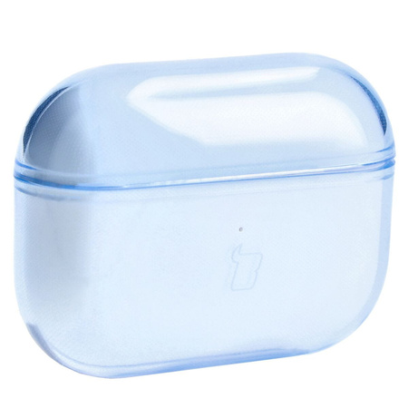 Etui Bizon Case Headphone Clear do Airpods Pro 2, przezroczysto-niebieskie