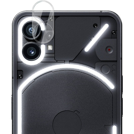 Szkło na aparat Bizon Glass Lens dla Nothing Phone 1, 2 sztuki