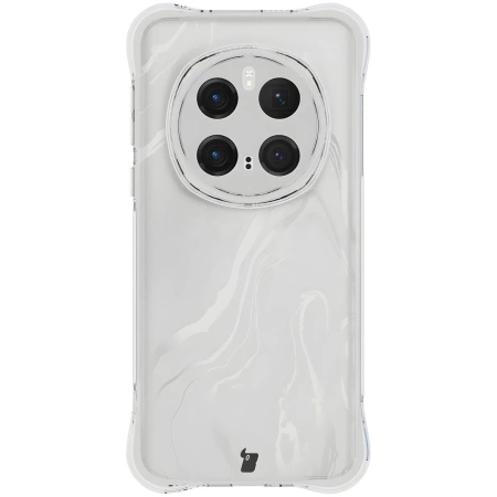 Elastyczne etui + 2x folia na ekran Bizon Case Clear Pack do Honor Magic7 Pro