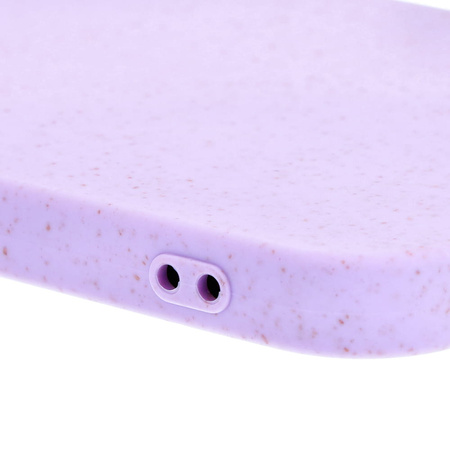 Ekologiczne etui Bizon Bio-Case do iPhone 12 Pro Max, fioletowe