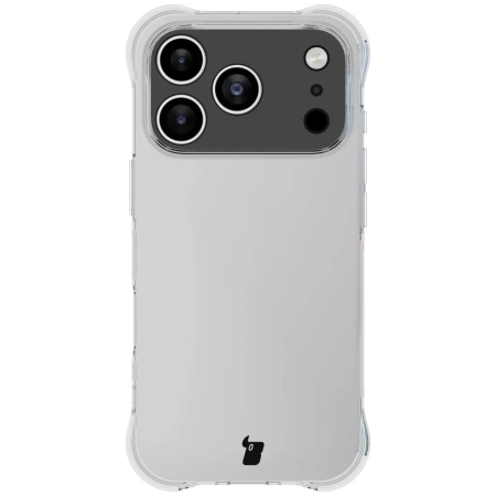 Elastyczne etui Bizon Case Salpa do iPhone 17 Pro, przezroczyste