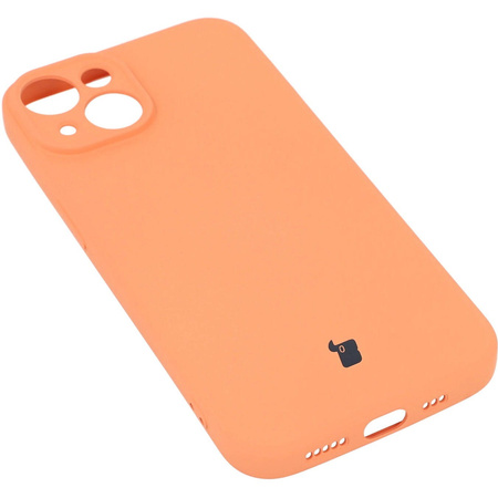 Etui Bizon Case Silicone do iPhone 14, pomarańczowe