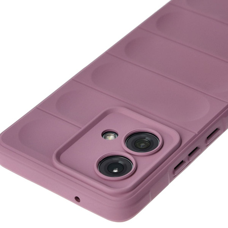 Pancerne etui Bizon Case Tur do Motorola Edge 40 Neo, jasnofioletowe