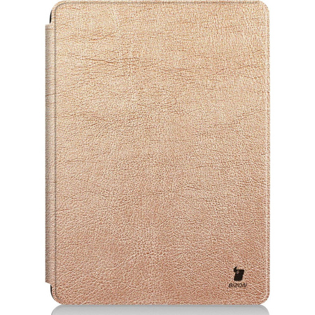 Etui Bizon Case Tab Croc do Microsoft Surface Go 3 / Go 2 / Go, różowozłote