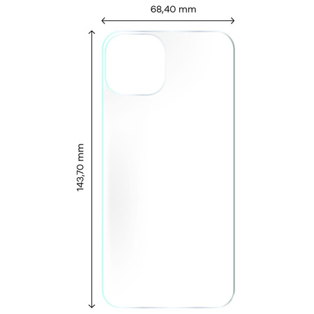 Folia hydrożelowa na tył Bizon Glass Hydrogel, iPhone 14, 2 sztuki