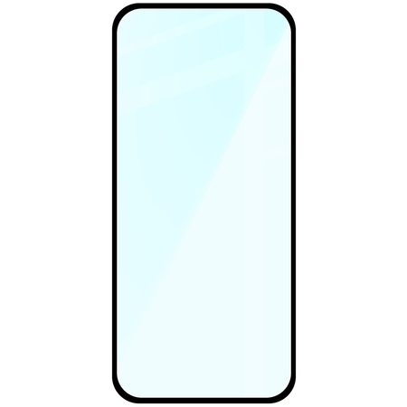 Szkło hartowane Bizon Glass Edge 2 do Galaxy S25 Ultra, czarna ramka