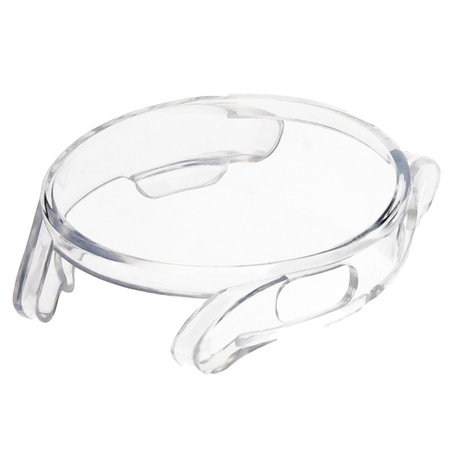 Etui Bizon Case Watch Felipe do Galaxy Watch FE / Watch 4 40 mm, przezroczyste